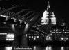 Millennium Bridge, night