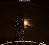 Beetham Tower, moonlit