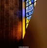 Stained glass window in Liverpool Metropolitan Cathedral