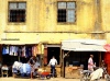 A market street scene in the capital city of São Tomé e Príncipe.